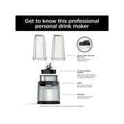 Ninja Nutri-Blender Pro with Auto-iQ 1100-Peak-Watt Personal Blender