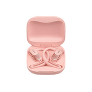 Shokz OpenFit Air Open-Ear True Wireless Earbuds, Pink, Bluetooth 5.2, 28-Hour Battery Life, IP54 Water Resistant, T511-ST-PK-US