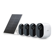 ARLO ESSENTIALS VMK2430-1SCNAS Spotlight Camera + Solar Panel (4 Cameras + 1 Solar Panel)