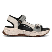 Taos Super Side Women's Sandals, Dove Embossed Multi Leather Textile Upper, Adjustable Hook-and-Loop Closures, Anatomical Support Footbed, EVA Midsole, Rubber Outsole, 9 M, SPS-14161-DVEM-090