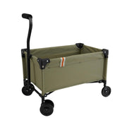 509 Little Wagon Folding Pull-Along Cart with Adjustable Handle, Durable Canvas-Metal Frame, Khaki