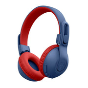 JLab JBuddies Studio 2 On-Ear Kids Wireless Headphones, Blue/Red