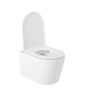Signature Hardware 484210 Arnelle Wall Mounted Elongated Chair Height Toilet Bowl Only
