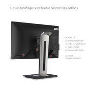ViewSonic VG2456 24 Inch Full HD IPS Computer Monitor with USB-C Docking 60W Charging Gigabit Ethernet HDMI DisplayPort Ergonomic Stand