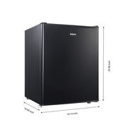 GALANZ GL27BK 2.7 cu ft Single-Door Refrigerator-BLK