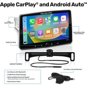 BOSS BE10ACP-C Audio Systems Car Stereo - Apple CarPlay, Android Auto, Single Din, 10 Inch Touchscreen