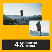 Kodak PIXPRO C1 Digital Camera, 13MP BSI CMOS Sensor, 26mm Wide-Angle Lens, 4x Optical Zoom, 2.8