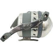 Muzzy Bowfishing 1097 XD Bow Fishing Reel with 150 line Installed & Extended Hood,Silver