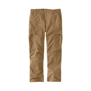 Carhartt Force Relaxed Fit Ripstop Cargo Work Pants for Men - Dark Khaki - 44x32