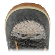 Minnetonka 40141 Moccasin Torrey Pile-Lined Slippers for Ladies, 8M, Grey