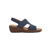 Easy Spirit Womens Kali Strap Sandals - MID BLUE 6 MEDIUM