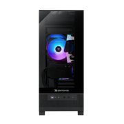 iBUYPOWER ESA7R77XT01v3 Element SE Gaming Desktop Ryzen 7 8700F 4.1GHz AMD Radeon RX 7700 XT 12GB 32GB RAM 1TB SSD Win 11 Home Black