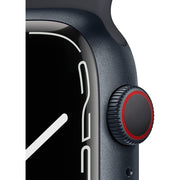 Apple Watch Gen 7 Series 7 Cell 45mm Midnight Aluminum - Midnight Sport Band 3J410LL/A