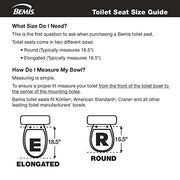 BEMIS Medic-Aid STA-TITE Elongated Closed Front Toilet Seat in White-MA2100T 000