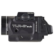 Streamlight 69418 TLR-8 Tactical Weapon Light with Laser Sight - 1913 Picatinny Mount