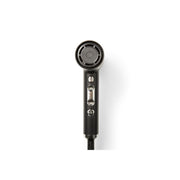 Jerdon ProVersa Ionic Hair Dryer, 1875W High-Speed Brushless Motor, Black, JHD100KB
