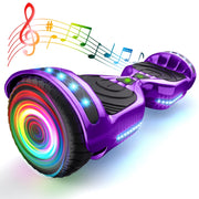Hoverboard for Kids with 9 mph Max Speed Electric Scooters with LED Lights & Bluetooth