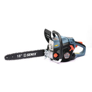SENIX CS4QL-L1 49 cc 4-Cycle Gas Powered Chainsaw, 18-Inch Oregon Bar and Chain