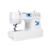 Janome 001C30-W C30 Computerized Sewing Machine with 30 Stitches, Blue
