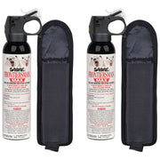 SABRE FBADX-07-07 Frontiersman MAX Bear Spray with Belt Holsters 2-Pack