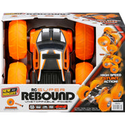 New Bright Super Rebound Battery Remote Control Orange Stunt Vehicle