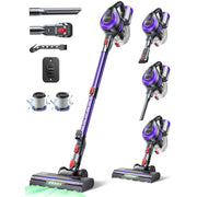 Laresar V10 Lite Cordless Stick Vacuum Cleaner, Lightweight, Purple