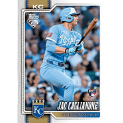 Topps 2026 Baseball Series 1 Super Box, 75th Anniversary MLB Trading Cards, Blue