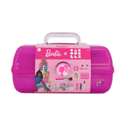 Barbie x Caboodles Makeup Organizer, 12-Piece Set
