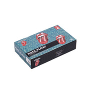 Greensource Rolling Stones Inflatable Swim Tube Pool Raft Float, Red, 48 in x 75 in