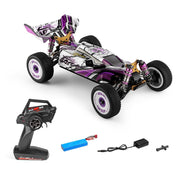 Bruce&Shark WLtoys 124019 RC Car 1/12 Scale 2.4GHz Remote Control Car 4WD 37MPH High Speed Off-Road Buggy
