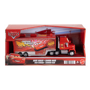 Disney Pixar Cars Hauler Collection Truck with Extendable Ramp, Multicolor, 1:55 Scale