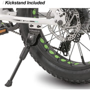 Hiland Kids Mountain Bike, Fat Tire 20x4.0 Inch, Shimano 7-Speed, Dual Mechanical Disc Brakes, White
