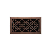 Signature Hardware 445786 Ballas Steel Wall Register - Oil Rubbed Bronze - 6