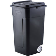 Rubbermaid #FG285100BLA 50 Gallon Black Wheeled Trash Can