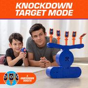 USA Toyz AstroShot Zero GS Foam Blaster Set with Floating Ball and Flip Targets, Nerf Compatible, Multi Color, UT-ASZEGS-MUL