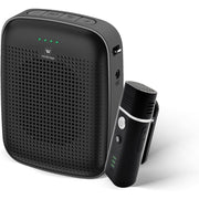 WinBridge A006 Voice Amplifier with Wireless Lapel Microphone, 15W Portable Bluetooth PA System, Clip-on Lavalier Mic for Teachers, Classroom, Yoga, Tour Guide, A006