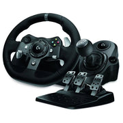 Logitech G920 Wheel and Shifter Bundle for Xbox - Immersive Gaming Experience with Realistic Force Feedback