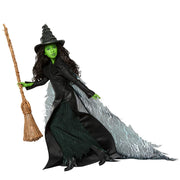Mattel Wicked Deluxe Elphaba Fashion Doll with Movie-Inspired Gown, Accessories, 11 Points of Articulation, Black Hair, JFM12