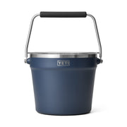 YETI Rambler Beverage Bucket, Double-Wall Vacuum Insulated, Navy, 256 Oz, Stainless Steel
