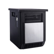 Mainstays HT1168 1500W Electric 4-Element Infrared Cabinet Space Heater for Indoor