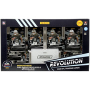 Panini 2025 Revolution Football Debut Edition Trading Card Bundle, 8 Packs with Bonus Serial Numbered Parallels