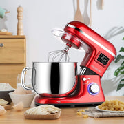 uhomepro Q18616 8.5QT LED Display Electric Stand Mixer, Red