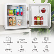 Cooluli - Curve 1.7 cuft Freestanding Compressor Fridge - White