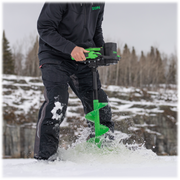 ION 59400 Alpha Plus Ice Auger with two batteries - 10