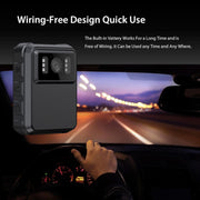 Musicozy 013 1080P Police Body Cameras W/Audio & Video Recording, Black