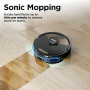 Shark Matrix Plus Robot Vacuum and Mop with Sonic Mopping, Self-Empty HEPA Base, Precision Home Mapping, Pet Hair Cleaning, Multi-Surface UR2650WS