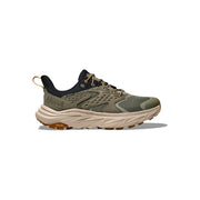 HOKA 1141632F-SMSST Anacapa 2 Low GTX Waterproof Hiking Shoes for Men - Sea Moss/Oatmeal - 11.5M