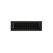 Signature Hardware 301614 Cast Iron Floor Register w/ Louvers - 2-1/4