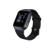 Ultra Mobile Silver uw-tm43-1m TIMEX Family Connect SENIOR Smartwatch With 1st Month of Service Kit Designed for Ages 65+, Black