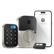 Yale Assure Lock 2 Touch Smart Lock, Key-Free Keypad, Biometric Fingerprint Access, Wi-Fi Enabled, Satin Nickel, YRD430-F-WF1-619